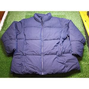 Men's Amazon Essentials Mock Neck Puffer Coat 2XL Big NWT